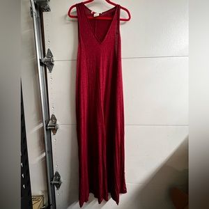 Free People Linen Beach Romper (small)